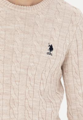 Erkek Krem Melanj Kazak - 50277102025