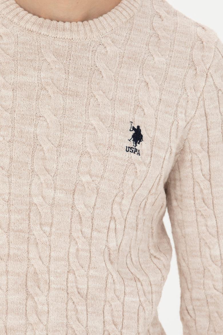 Erkek Krem Melanj Kazak - 50277102025