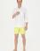 Erkek Neon Sarı Deniz Şortu
