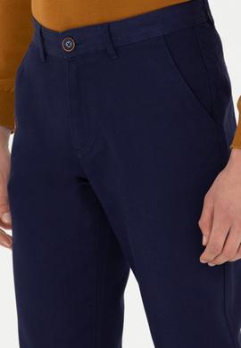 Erkek Lacivert Kanvas / Chino Pantolon - 50266089007