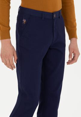 Erkek Lacivert Kanvas / Chino Pantolon - 50266089007