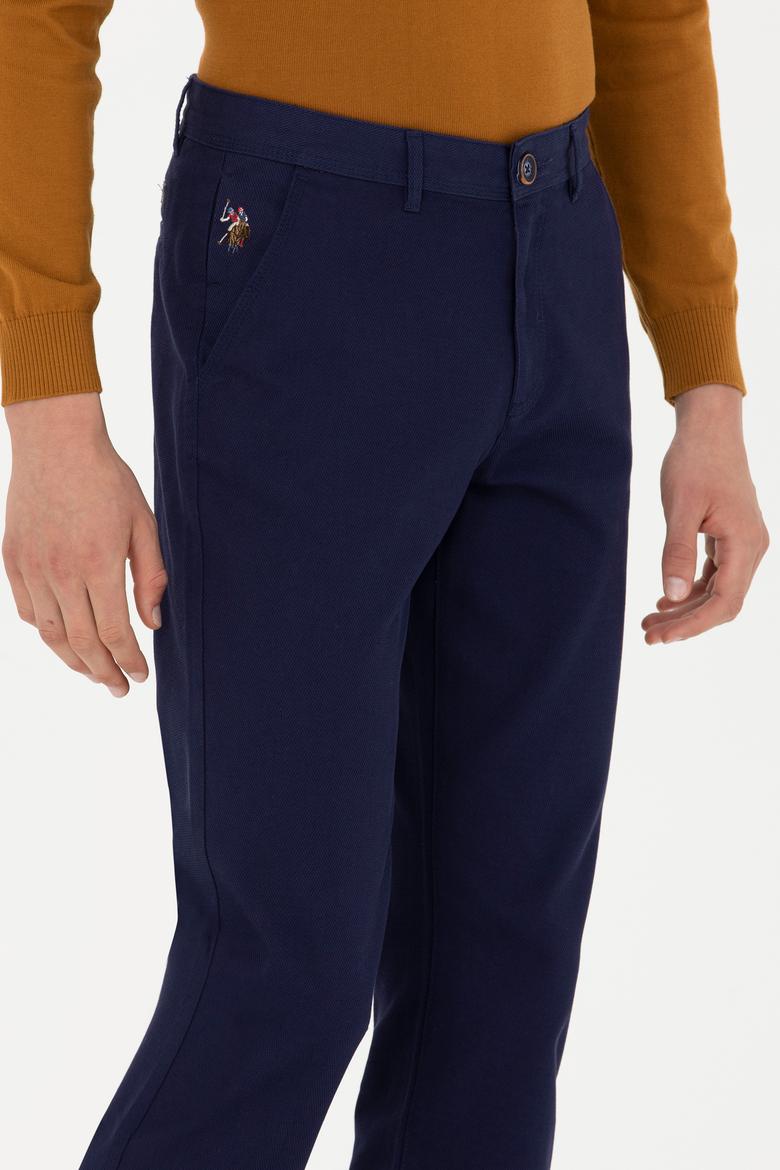 Erkek Lacivert Kanvas / Chino Pantolon - 50266089007