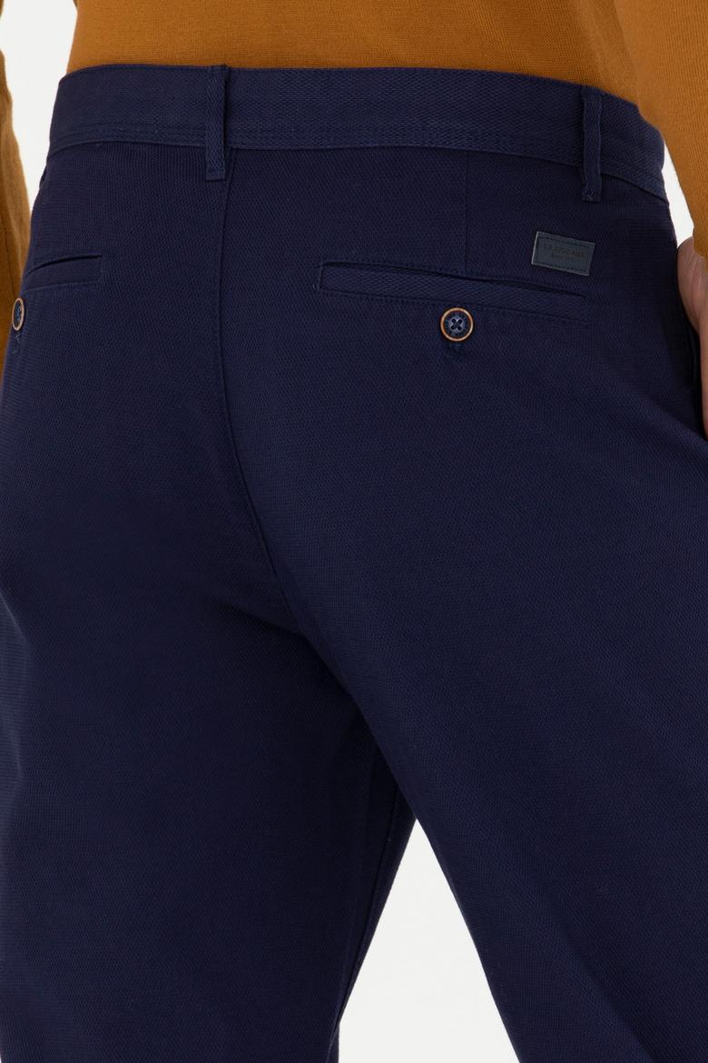 Erkek Lacivert Kanvas / Chino Pantolon - 50266089007
