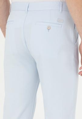 Erkek Açık Mavi Kanvas / Chino Pantolon - 50266089014