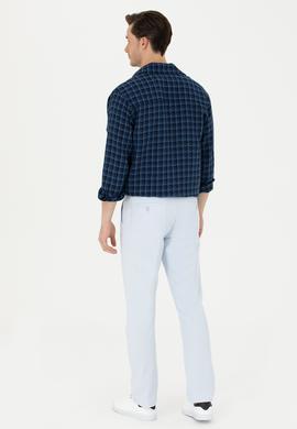 Erkek Açık Mavi Kanvas / Chino Pantolon - 50266089014