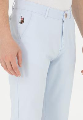 Erkek Açık Mavi Kanvas / Chino Pantolon - 50266089014