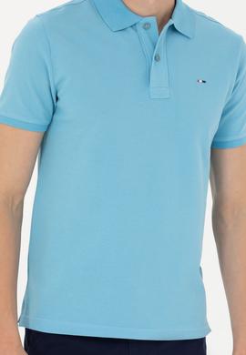 Erkek Turkuaz Basic Tişört - 50267011101