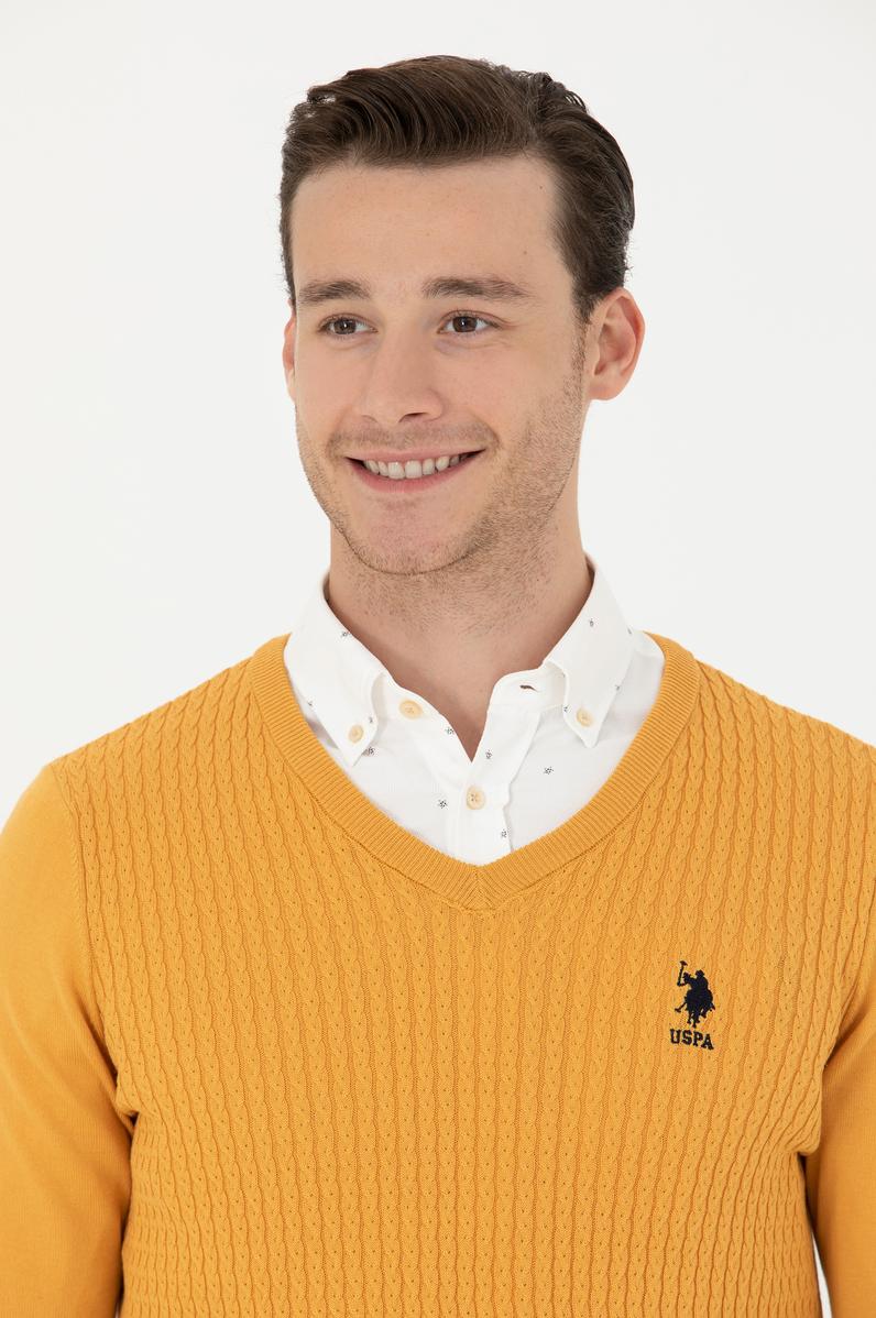 Erkek Hardal V Yaka Kazak