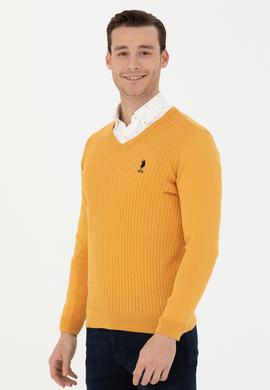 Erkek Hardal V Yaka Kazak - 50268937084