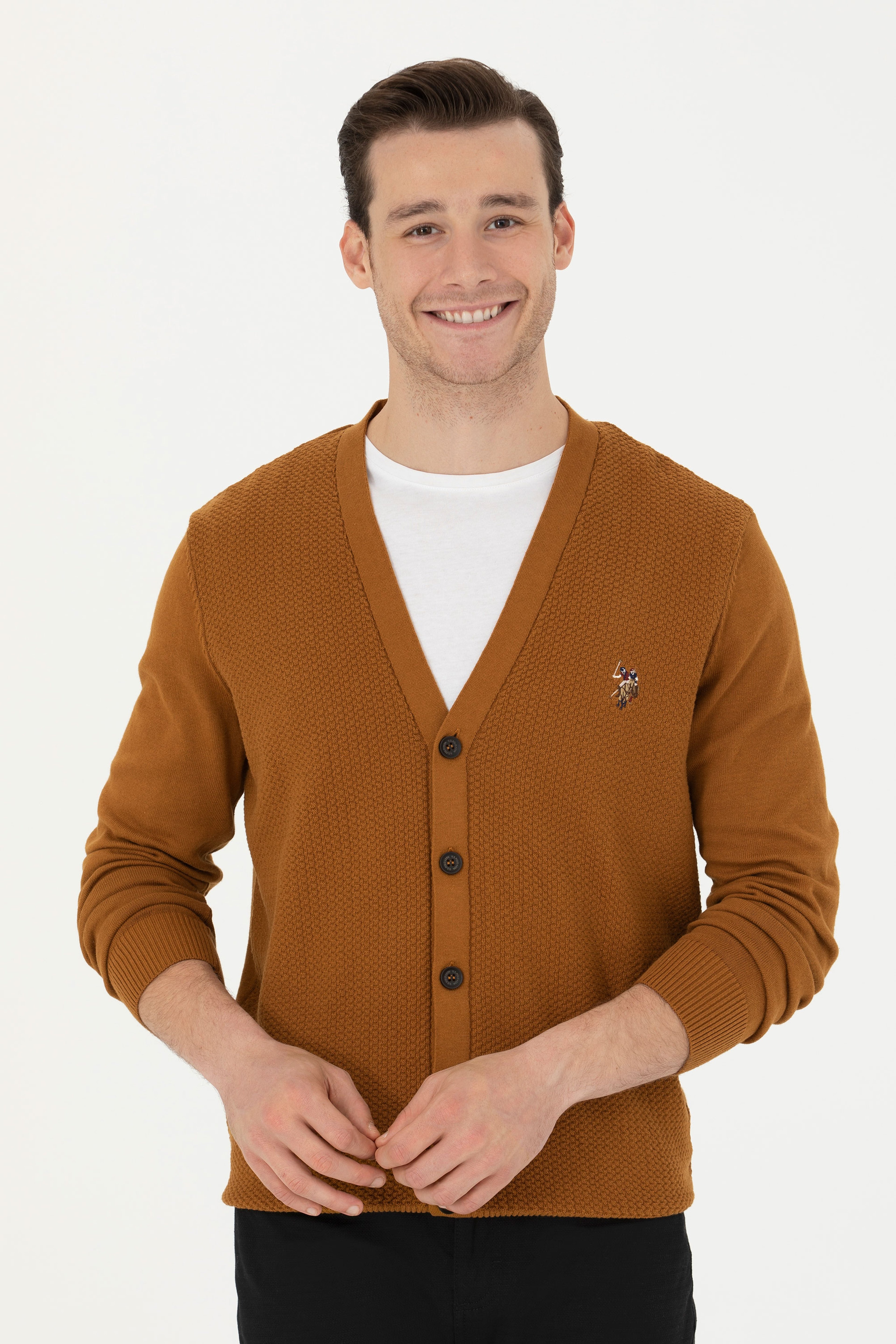 Erkek Coconut Basic Triko Hırka - Image 3