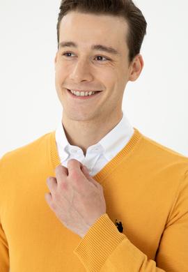 Erkek Hardal Basic Kazak - 50269002124