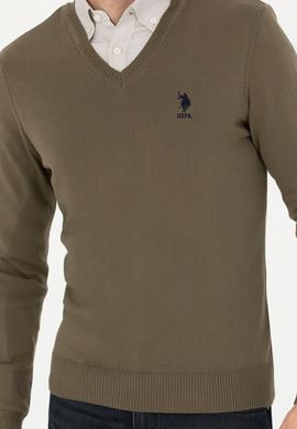 Erkek Haki Basic Kazak - 50269002154