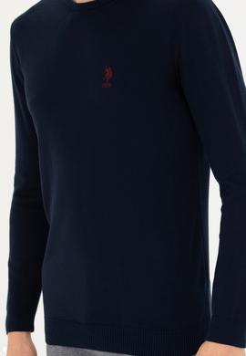 Erkek Lacivert Basic Kazak - 50269005025