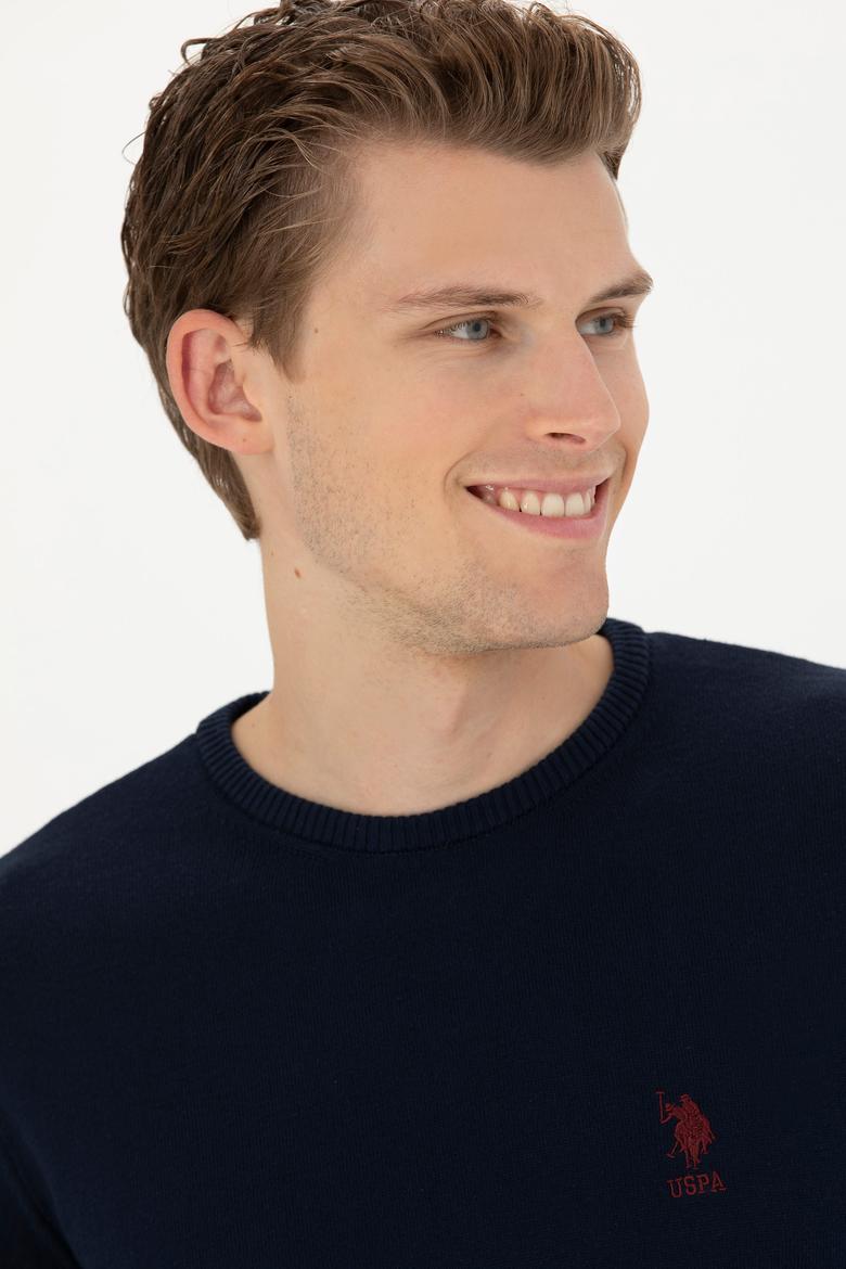 Erkek Lacivert Basic Kazak - 50269005025