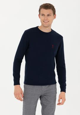 Erkek Lacivert Basic Kazak - 50269005025