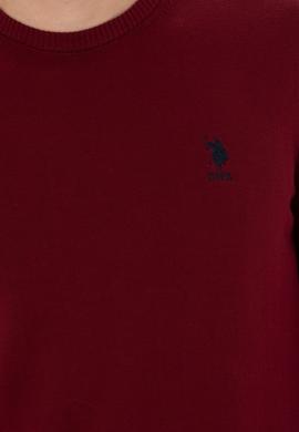 Erkek Bordo Basic Kazak - 50269005034