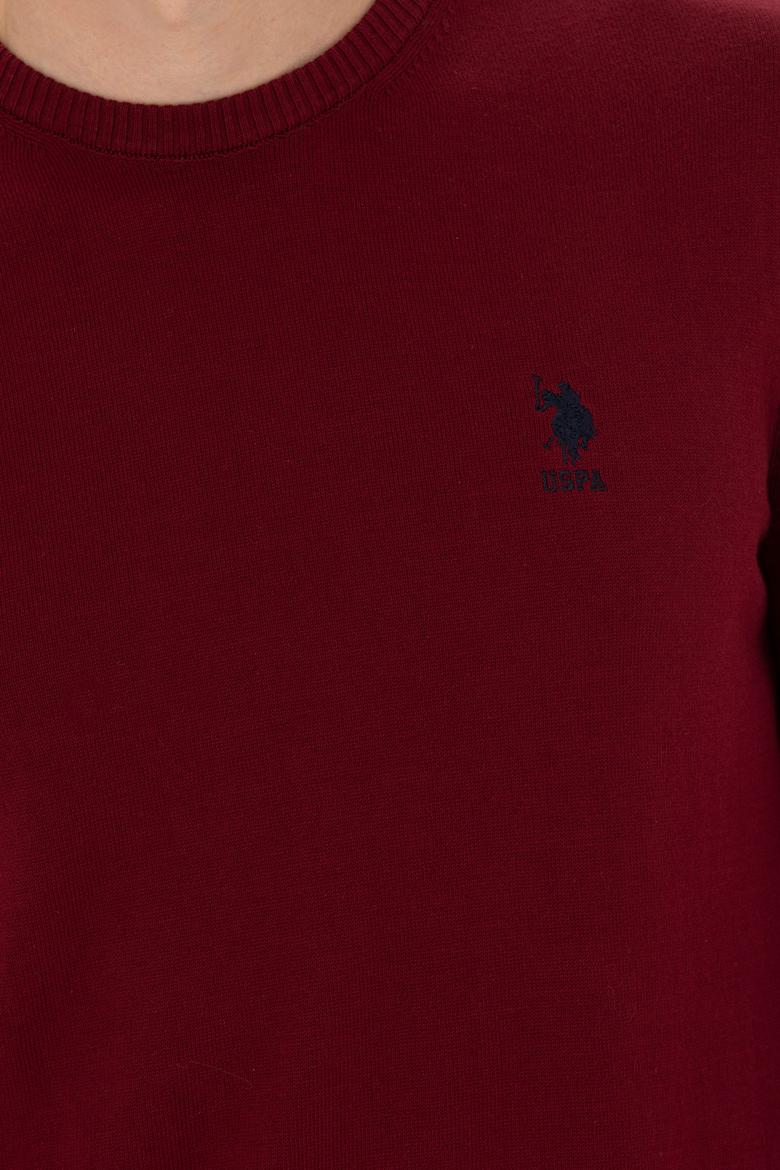 Erkek Bordo Basic Kazak - 50269005034