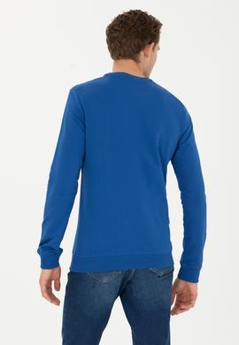 Erkek Saks Basic Sweatshirt - 50269402131