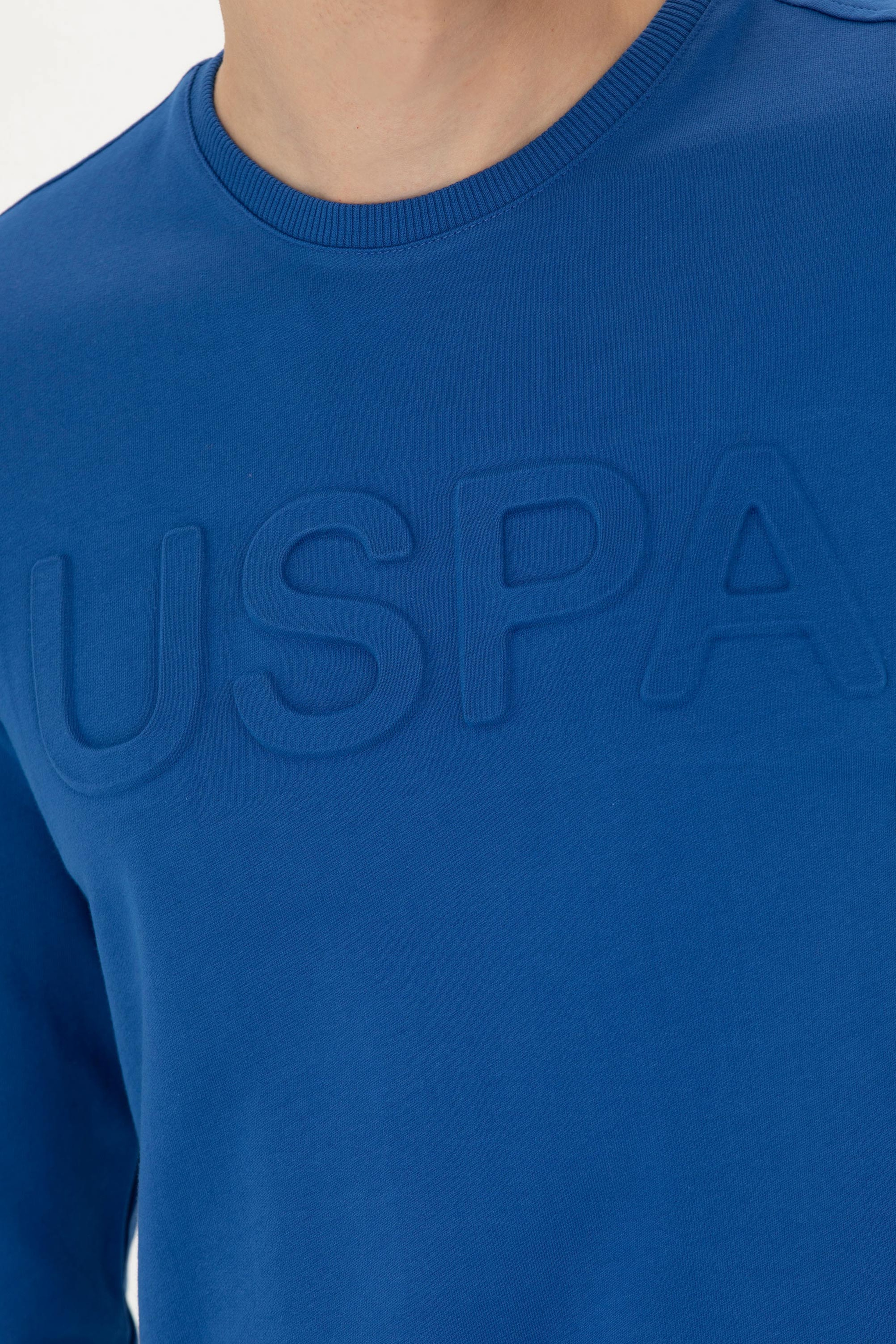 Erkek Saks Basic Sweatshirt - Image 7