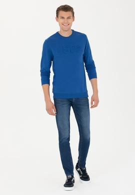 Erkek Saks Basic Sweatshirt - 50269402131
