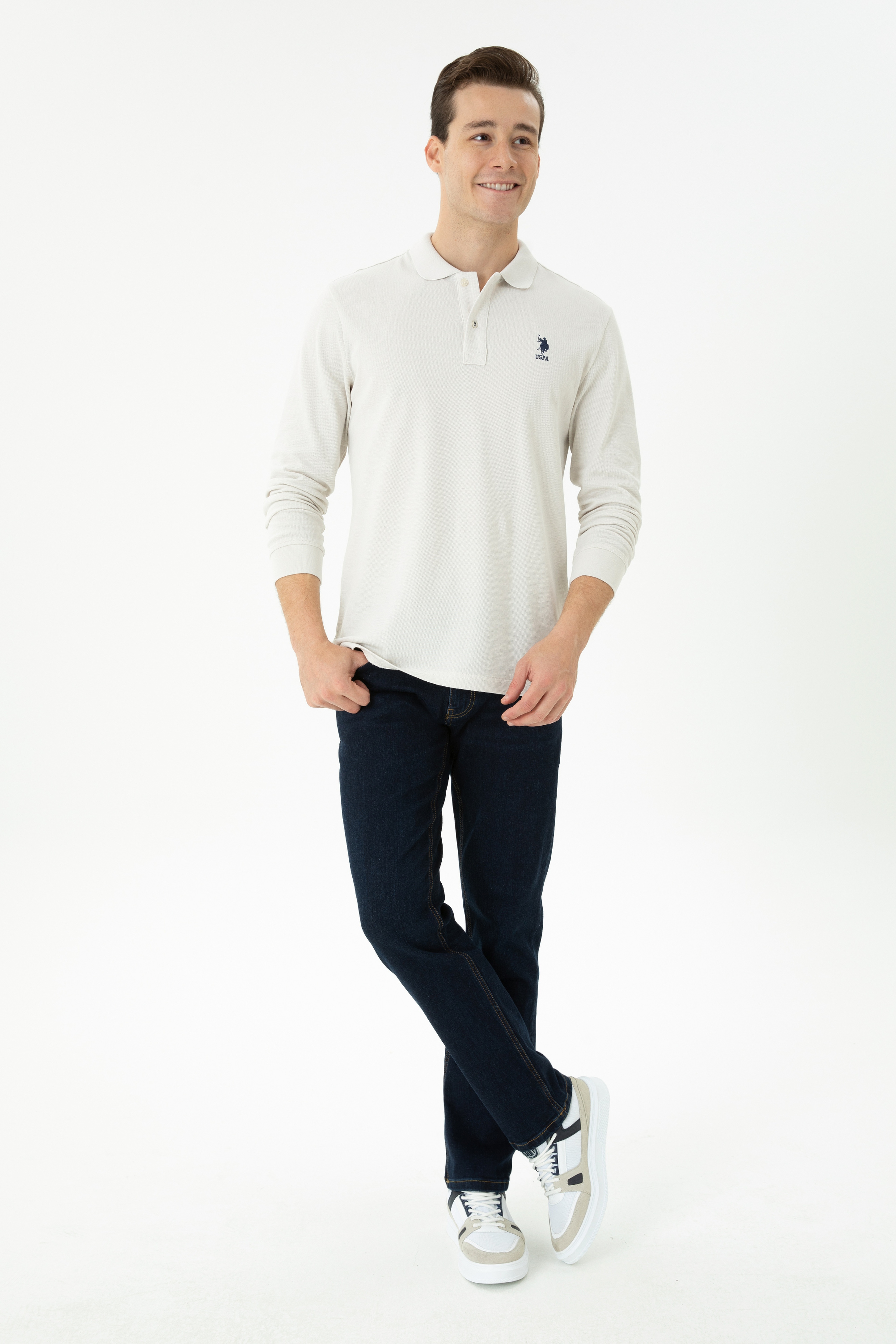 Erkek Taş Basic Sweatshirt