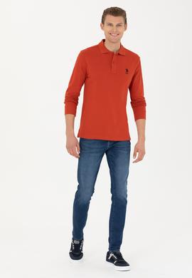 Erkek Kiremit Basic Sweatshirt - 50269404067