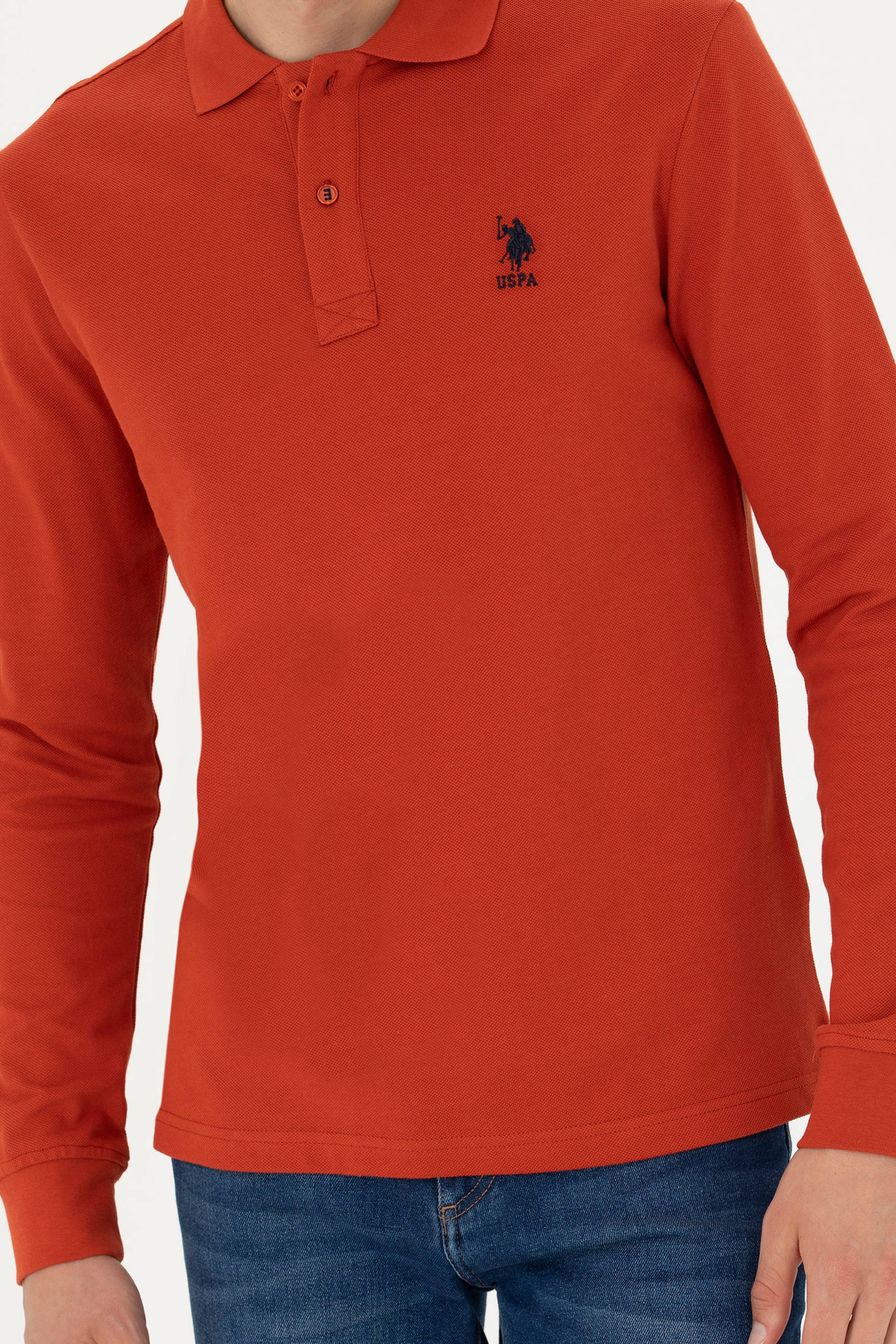 Erkek Kiremit Basic Sweatshirt - Image 6