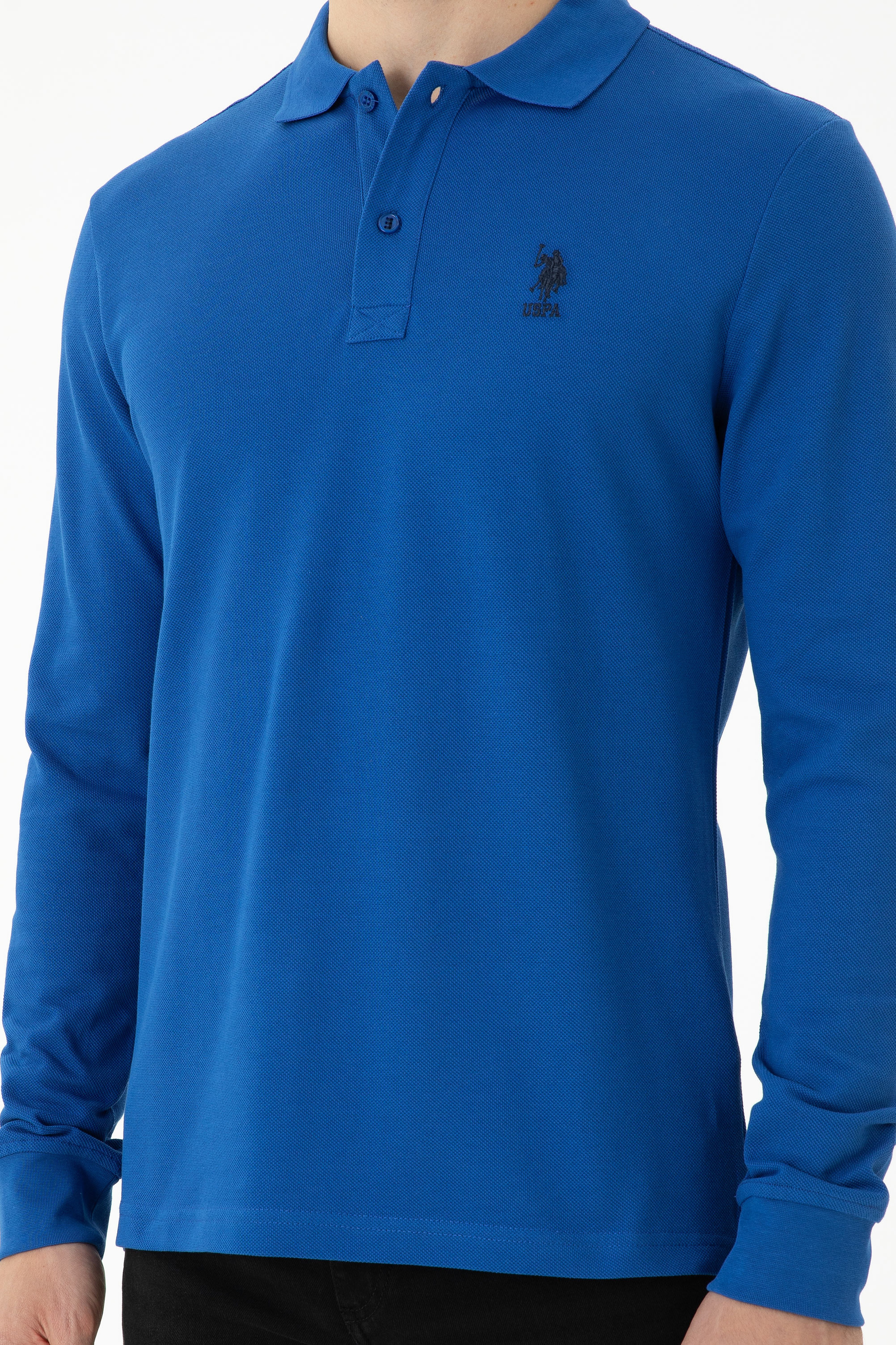 Erkek Saks Basic Sweatshirt - Image 6
