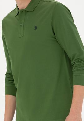 Erkek Yeşil Basic Sweatshirt - 50269405131