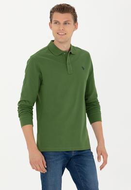 Erkek Yeşil Basic Sweatshirt - 50269405131