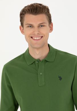 Erkek Yeşil Basic Sweatshirt - 50269405131