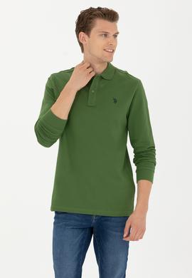 Erkek Yeşil Basic Sweatshirt - 50269405131