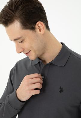 Erkek Antrasit Basic Sweatshirt - 50269405287