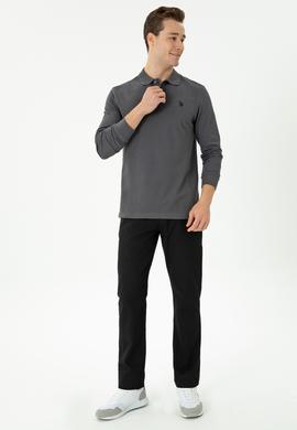 Erkek Antrasit Basic Sweatshirt - 50269405287