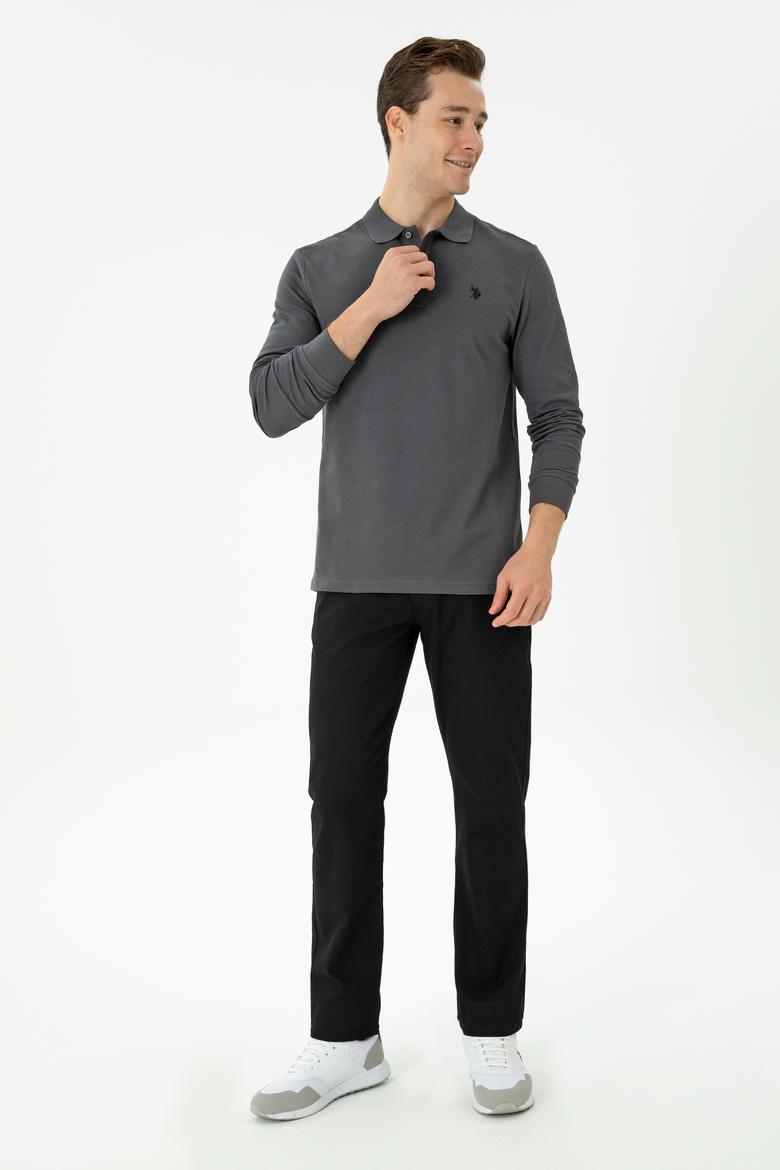 Erkek Antrasit Basic Sweatshirt - 50269405287