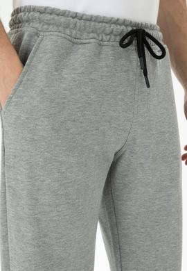 Erkek Gri Melanj Eşofman Altı - 50269406085