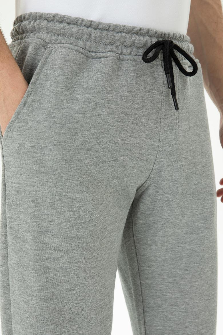 Erkek Gri Melanj Eşofman Altı - 50269406085