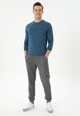 Erkek Antrasit Melanj Eşofman Altı - 50269407047