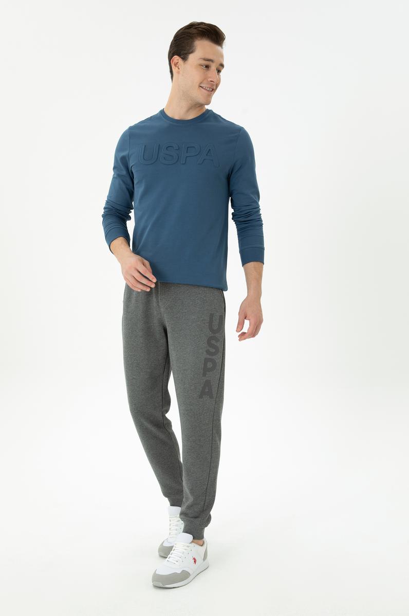 Erkek Antrasit Melanj Eşofman Altı