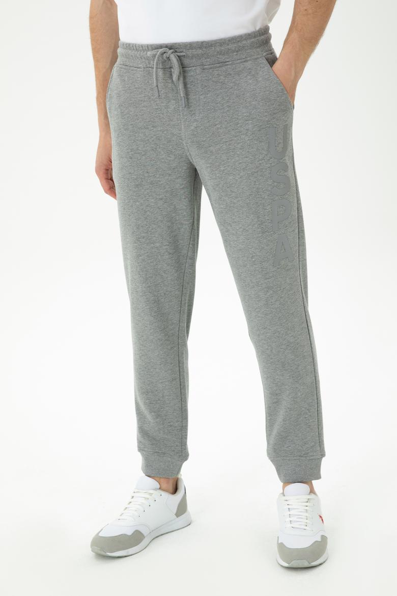 Erkek Gri Melanj Eşofman Altı - 50269407107