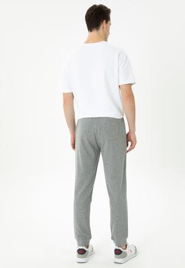 Erkek Gri Melanj Eşofman Altı - 50269407107