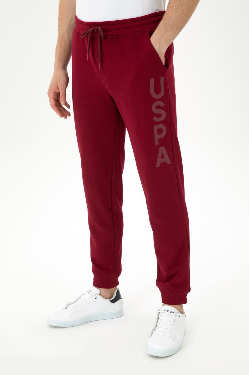 Erkek Bordo Eşofman Altı