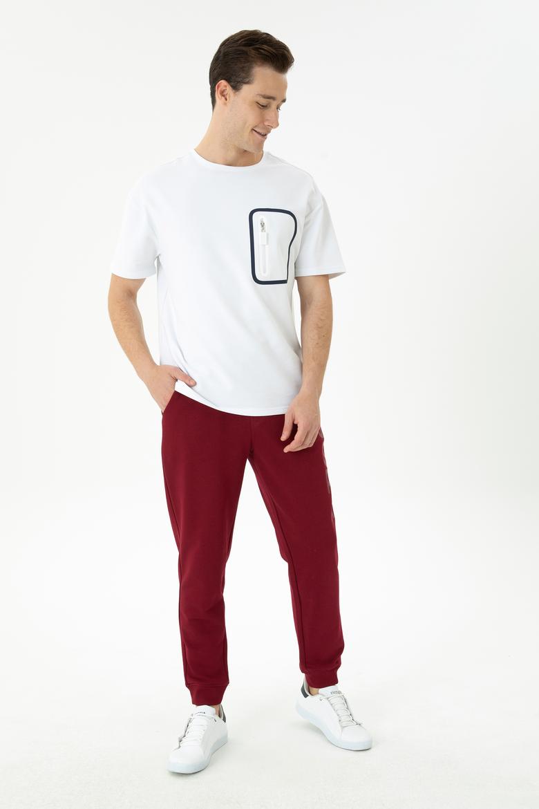 Erkek Bordo Eşofman Altı