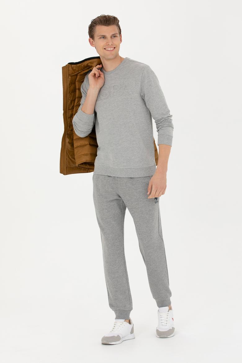 Erkek Gri Melanj Eşofman Altı - 50269408106