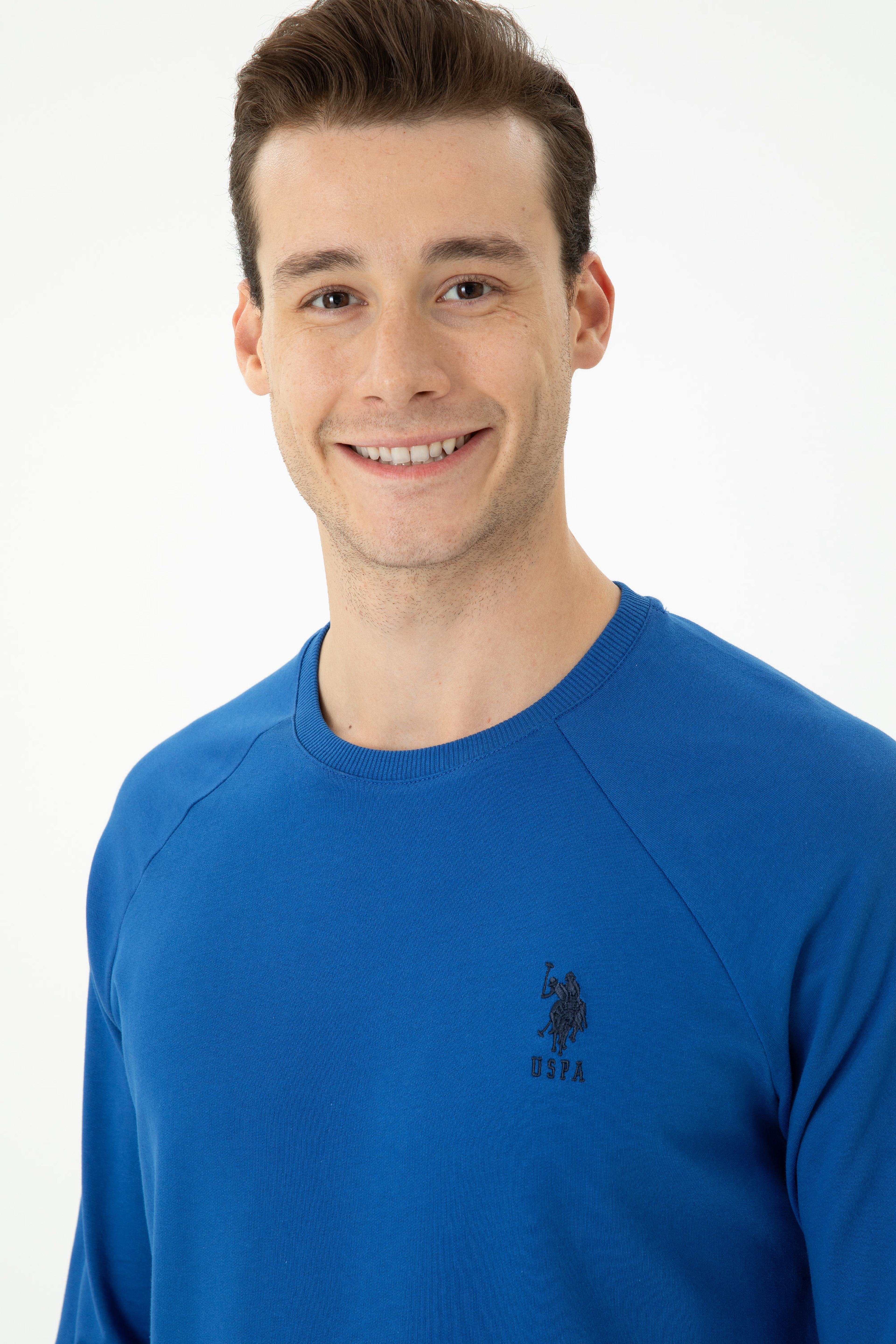Erkek Saks Basic Sweatshirt - Image 2