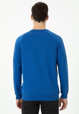 Erkek Saks Basic Sweatshirt - 50269412126