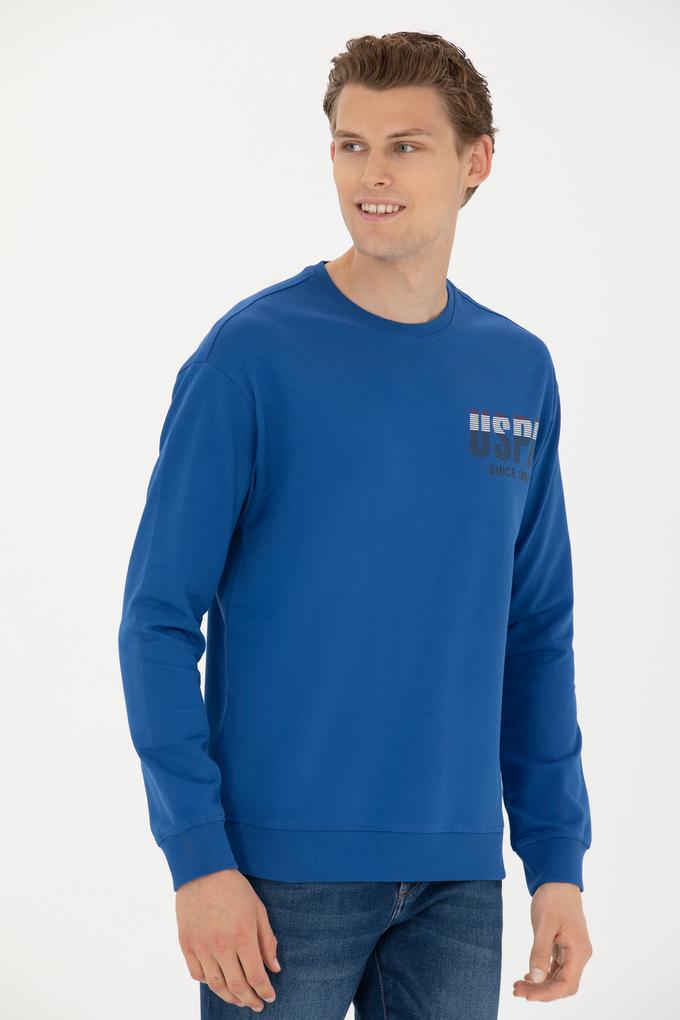 Erkek Saks Sweatshirt