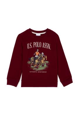 Erkek Çocuk Bordo Sweatshirt - 50270758028
