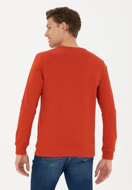Erkek Kiremit Sweatshirt - 50270806034