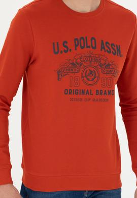 Erkek Kiremit Sweatshirt - 50270806034